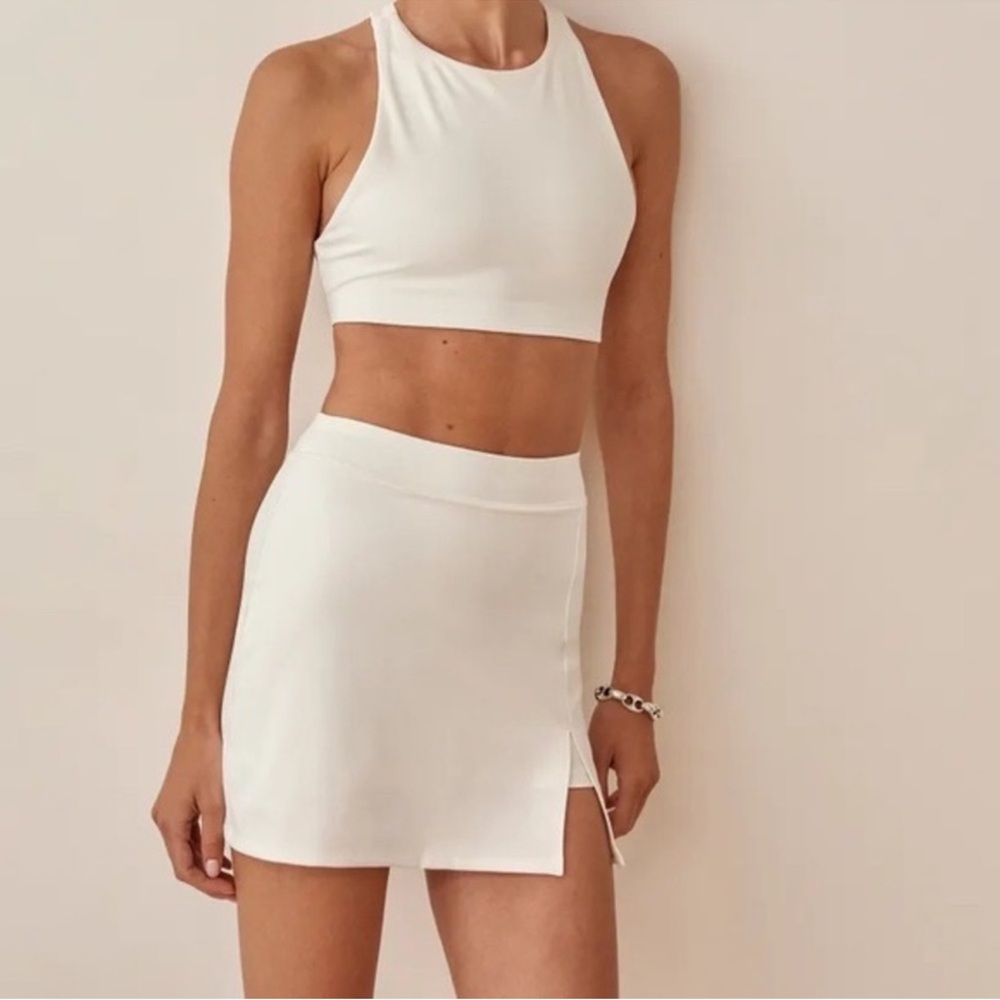 Reformation Nina Ecomove Active Skirt Skort Size Large